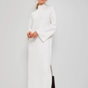 Tuckernuck White Long Sleeve Dress